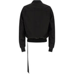 GIACCA BOMBER BAUHAUS FLIGHT IN NERO RICK OWENS DRKSHDW - UOMO 