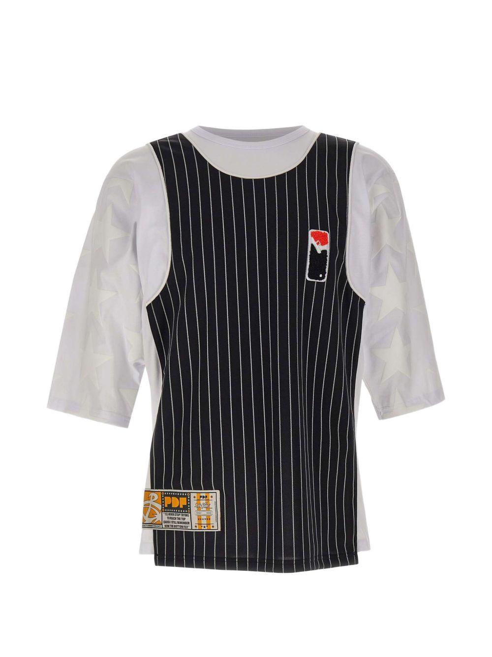 T-shirt con design a pannelli multicolore Pdf - uomo 