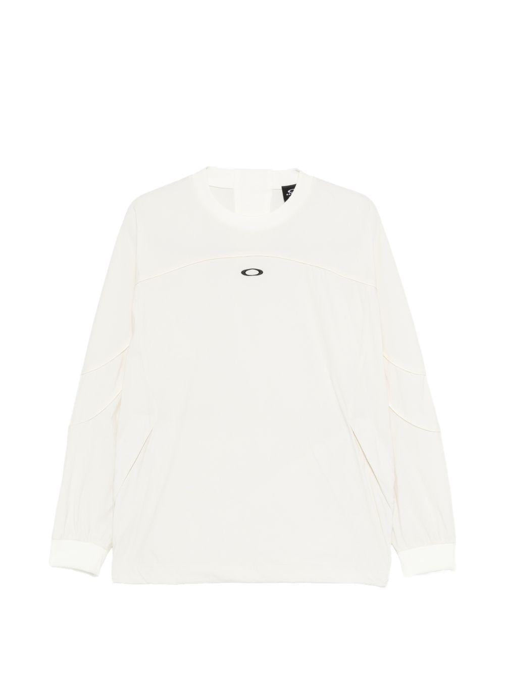 T-shirt girocollo in bianco Oakley - uomo 