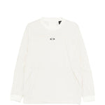 T-shirt girocollo in bianco Oakley - uomo 