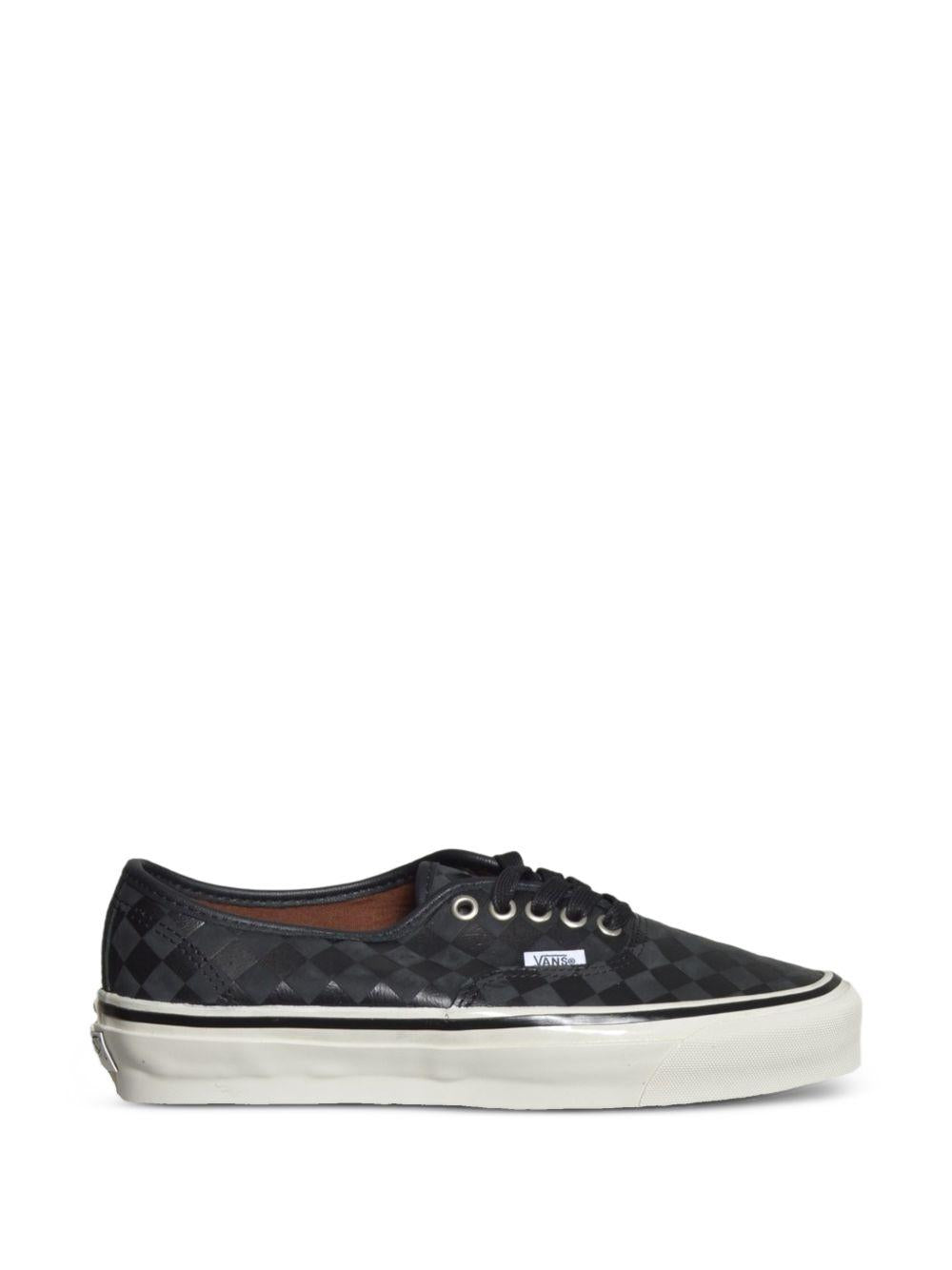 Sneakers authentic 44 diamond check in nero Vans - unisex 