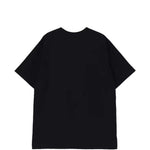 T-shirt a maniche corte in nero Yohji yamamoto - uomo 