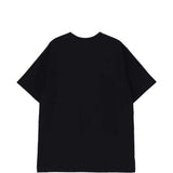 T-shirt a maniche corte in nero Yohji yamamoto - uomo 