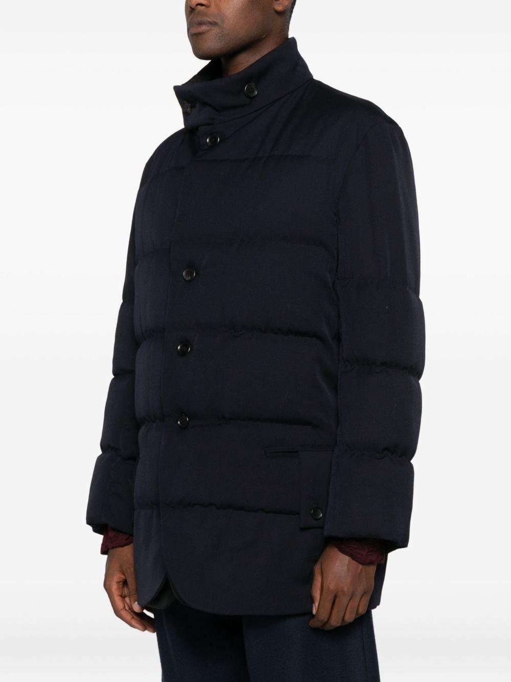 Giacca imbottita a collo alto in nero Yohji yamamoto - uomo 