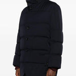 Giacca imbottita a collo alto in nero Yohji yamamoto - uomo 