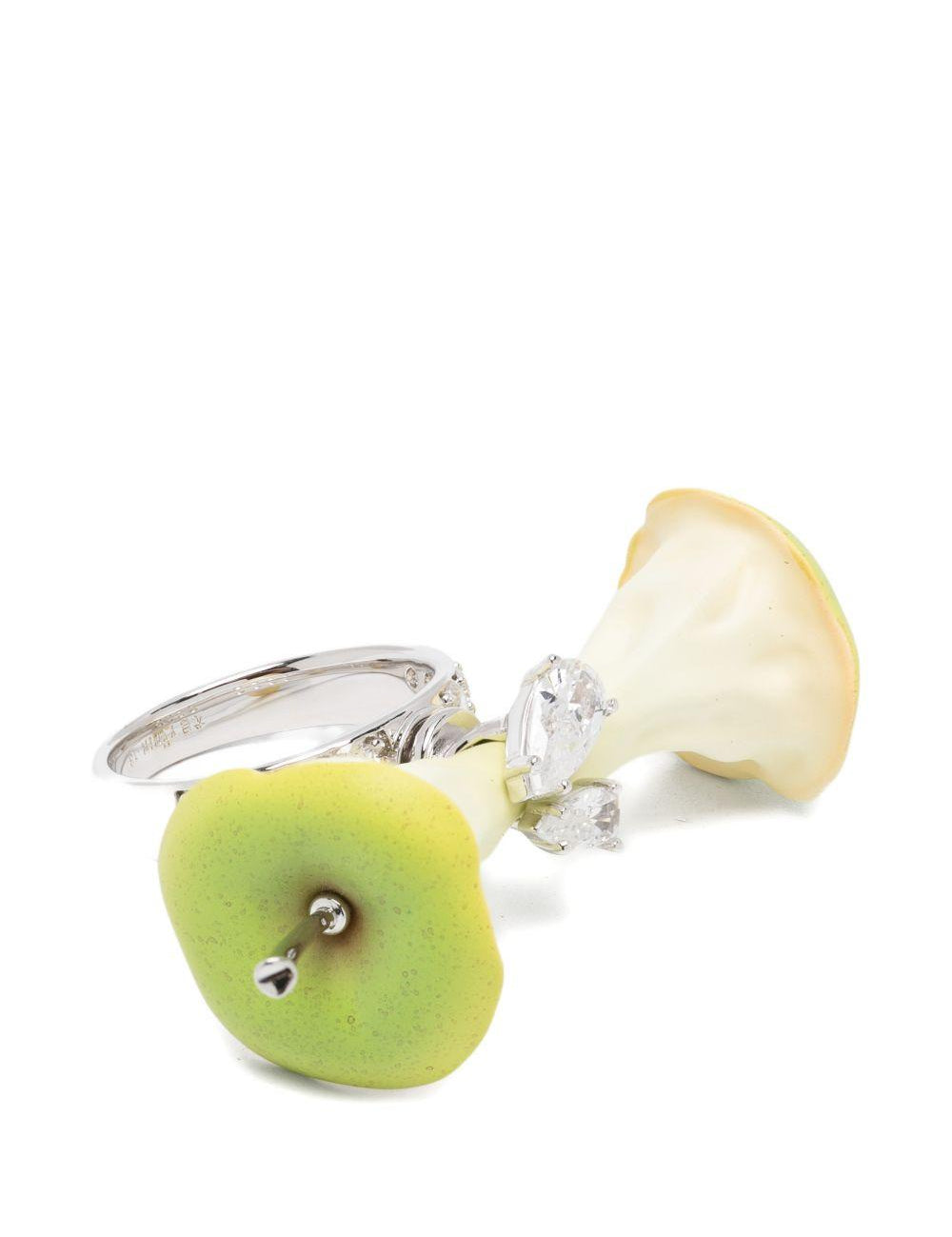 Anello paradise/torzellino di mela in verde Yvmin - donna 