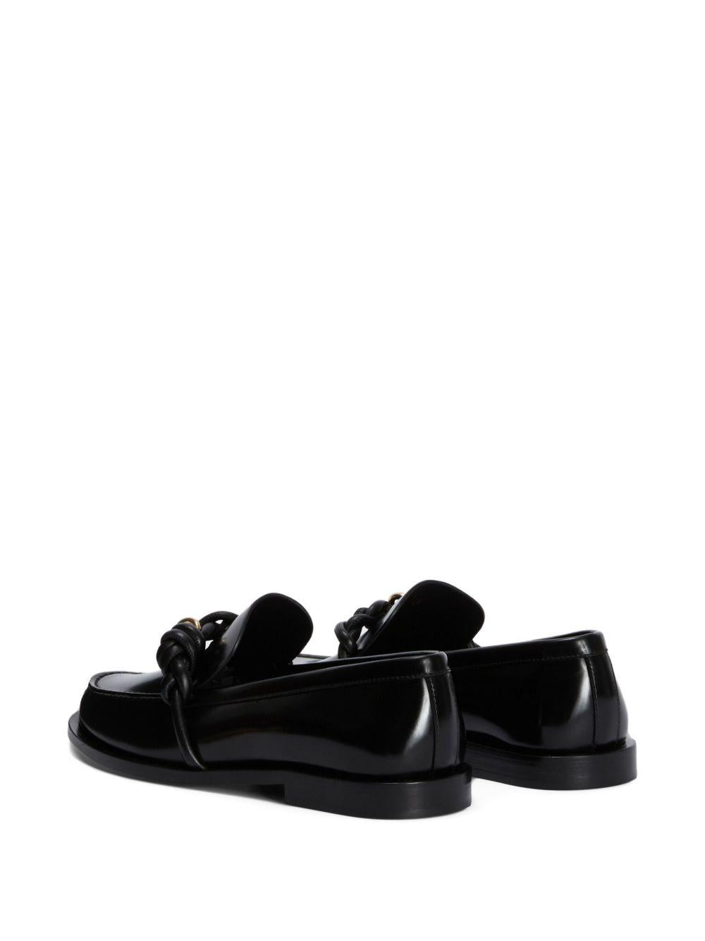Mocassini tangle in nero Jil sander - donna 