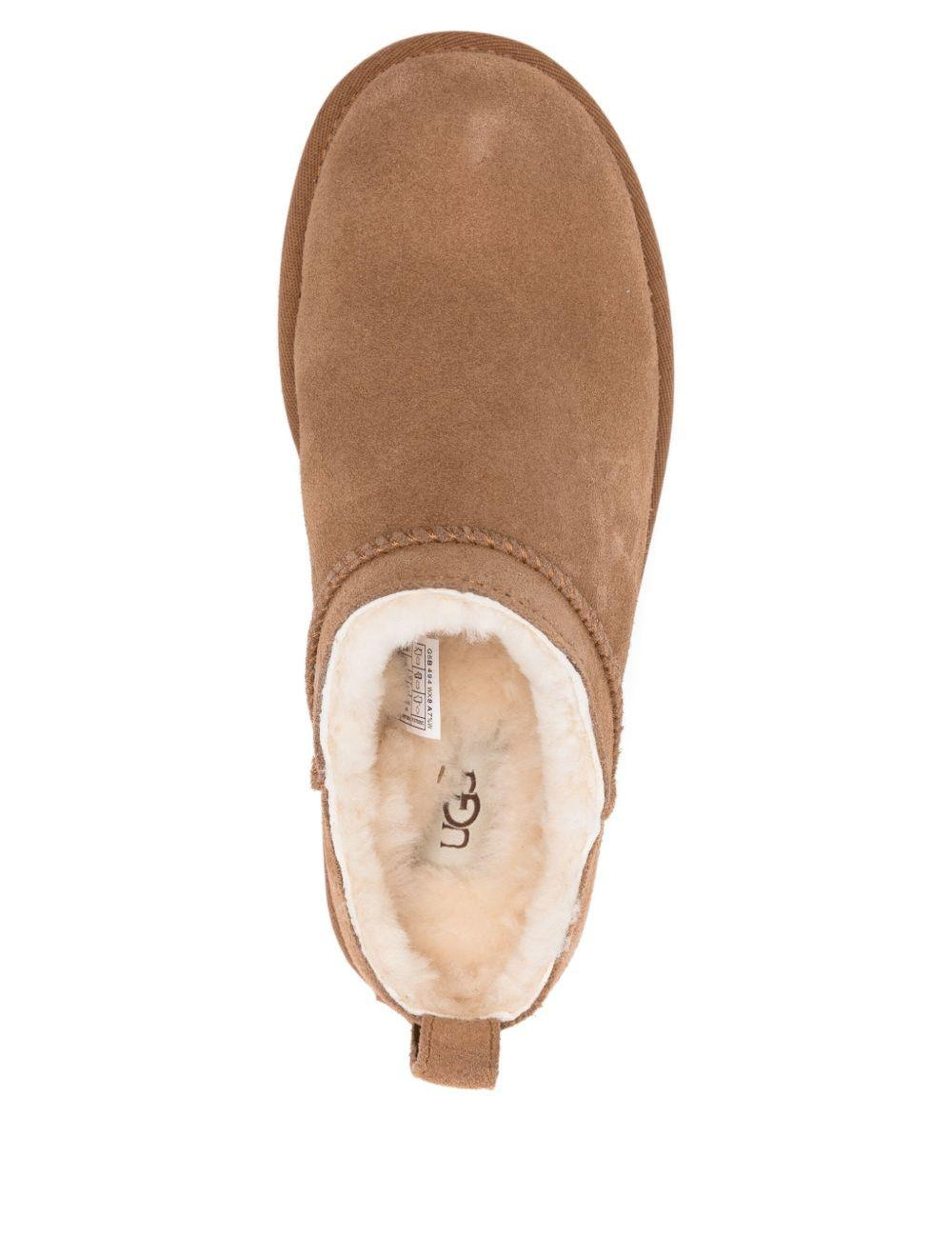 Mules classici in micro camoscio in marrone Ugg - donna 