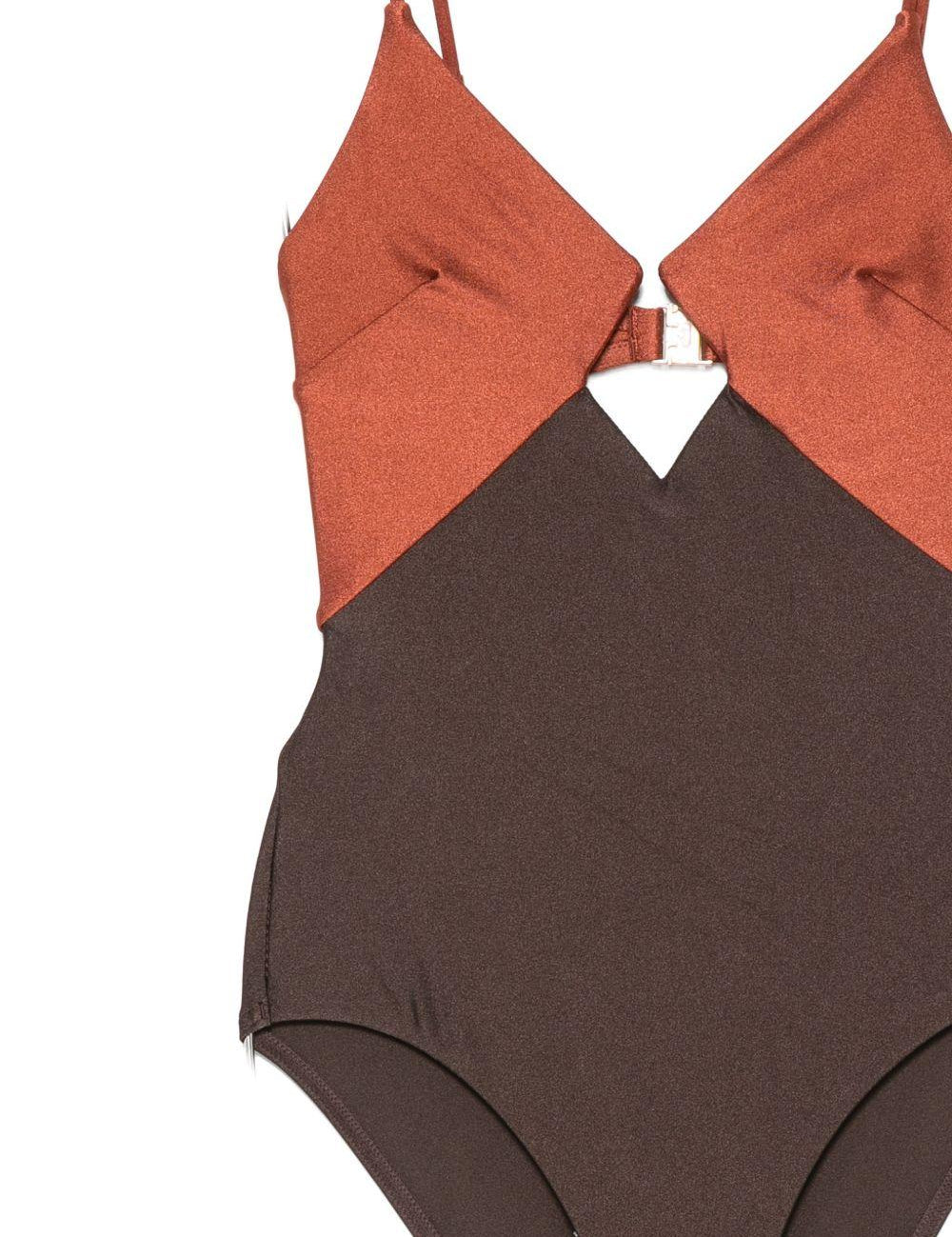 Costume da bagno Aster con cut-out multicolore 