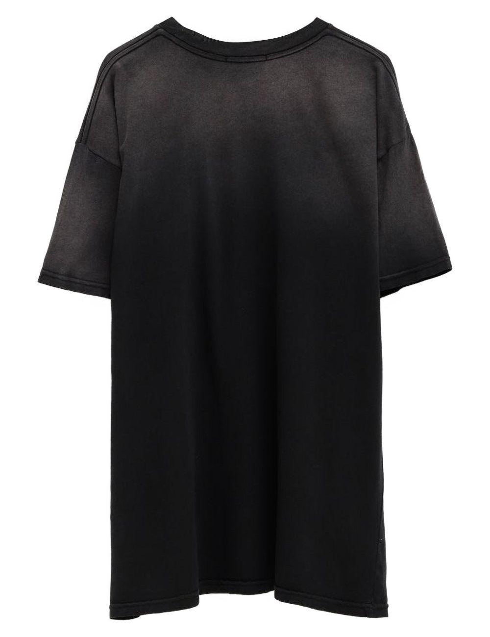 T-shirt con stampa grafica in nero Willy chavarria - uomo 