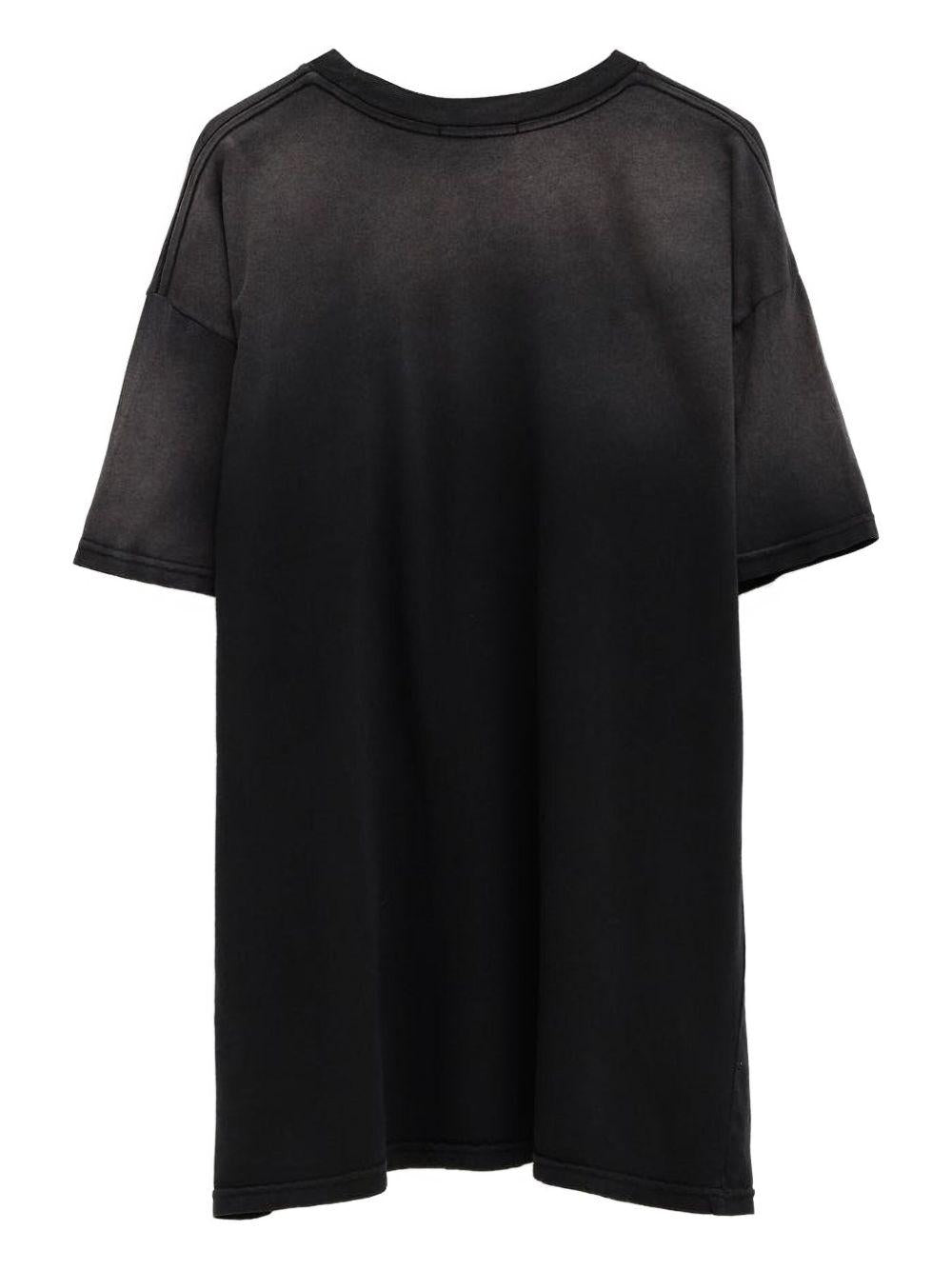 T-shirt con stampa grafica in nero Willy chavarria - uomo 