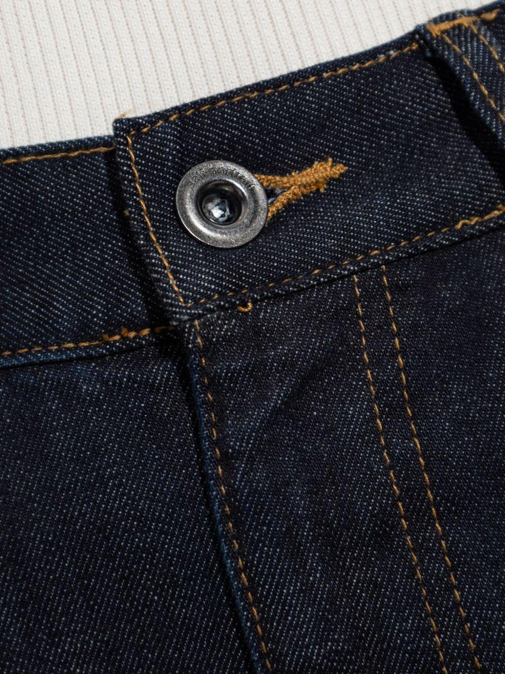 Jeans dritti con 5 tasche in blu Self-portrait - donna 