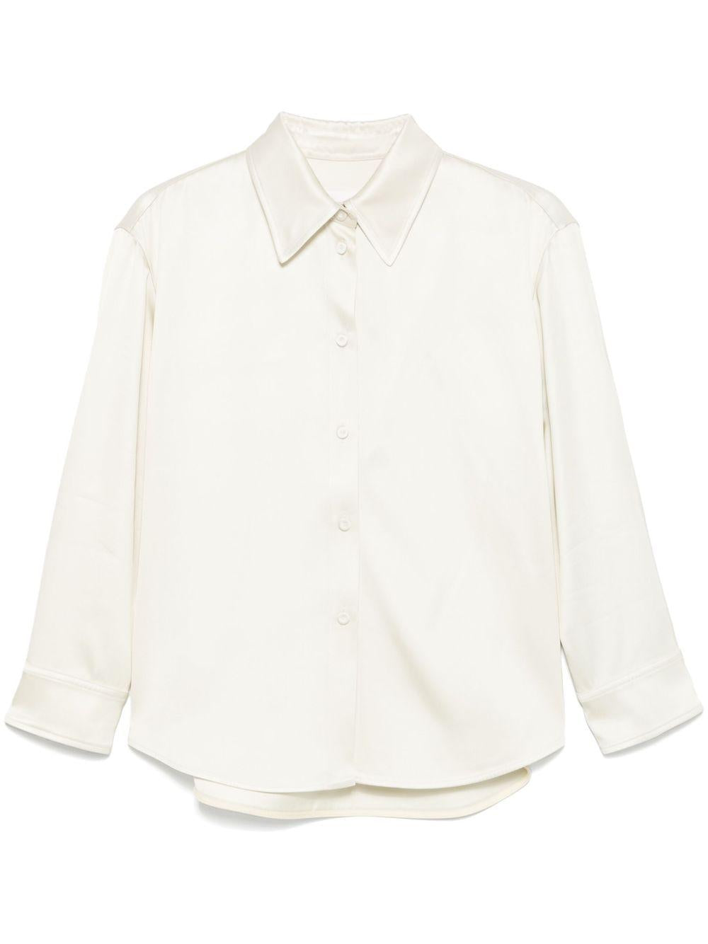 Camicia in twill in avorio Jil Sander - donna 