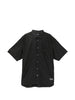 Camicia con logo ricamato in nero COMME DES GARCONS HOMME - uomo