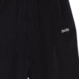 Shorts con fantasia gessata in nero Undercover - uomo 