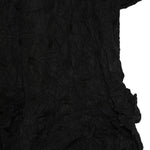 Top a maniche corte con texture in nero Comme des garcons comme des garcons - donna 