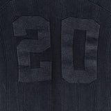 T-shirt oversize a coste con scollo a v in grigio Represent - uomo 