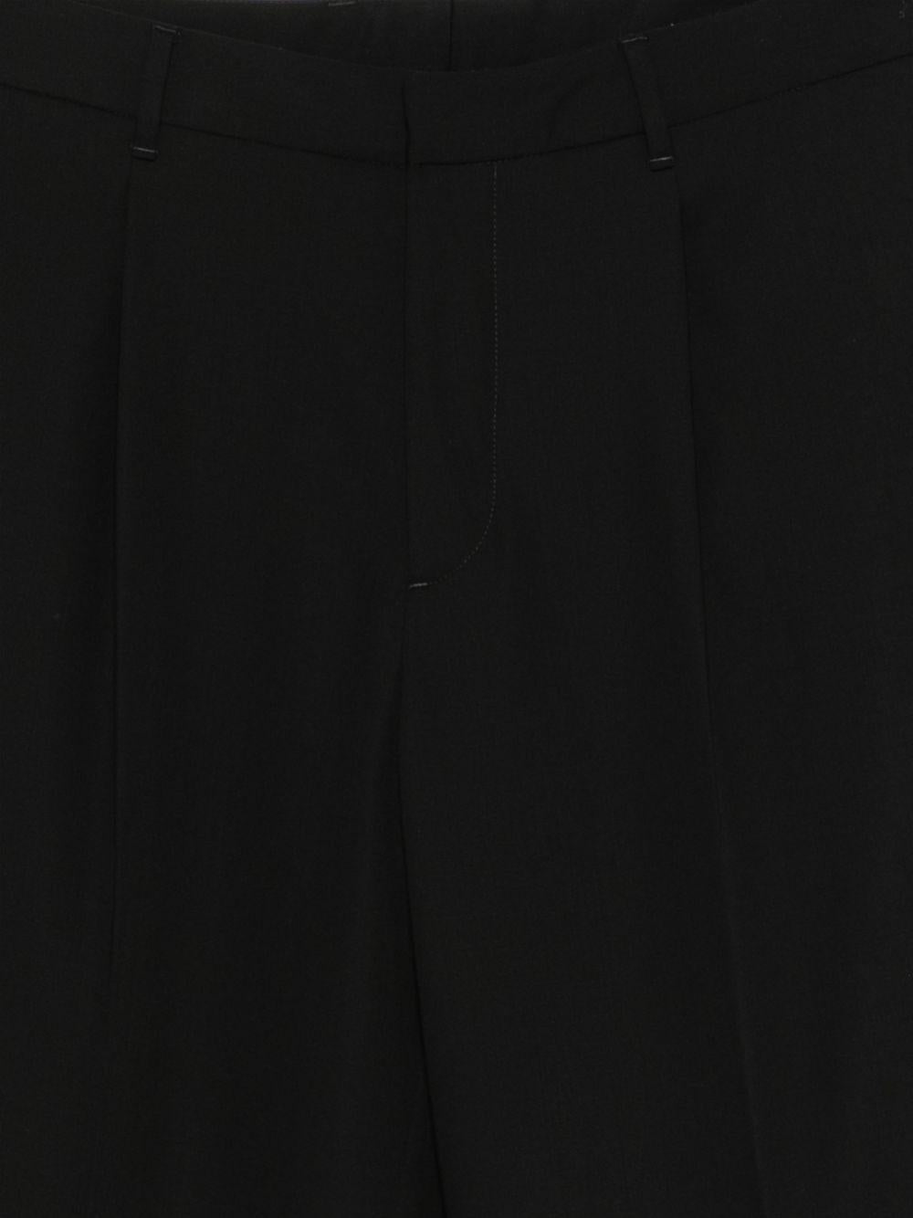 Pantaloni con pieghe in nero Lardini - uomo 