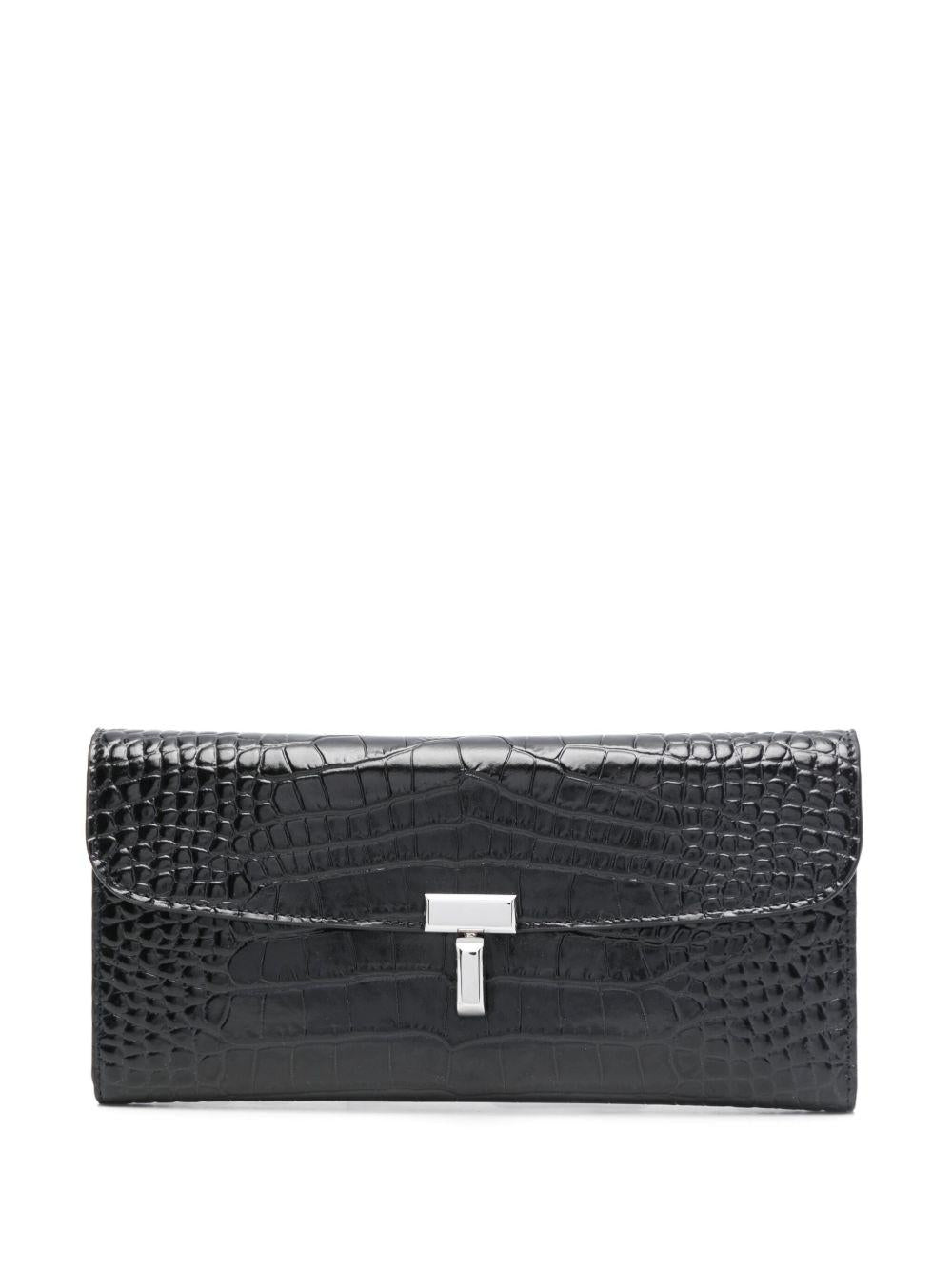 Clutch T-lock in nero Toteme - donna 