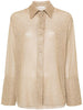 Camicia lamé in oro Oséree - donna