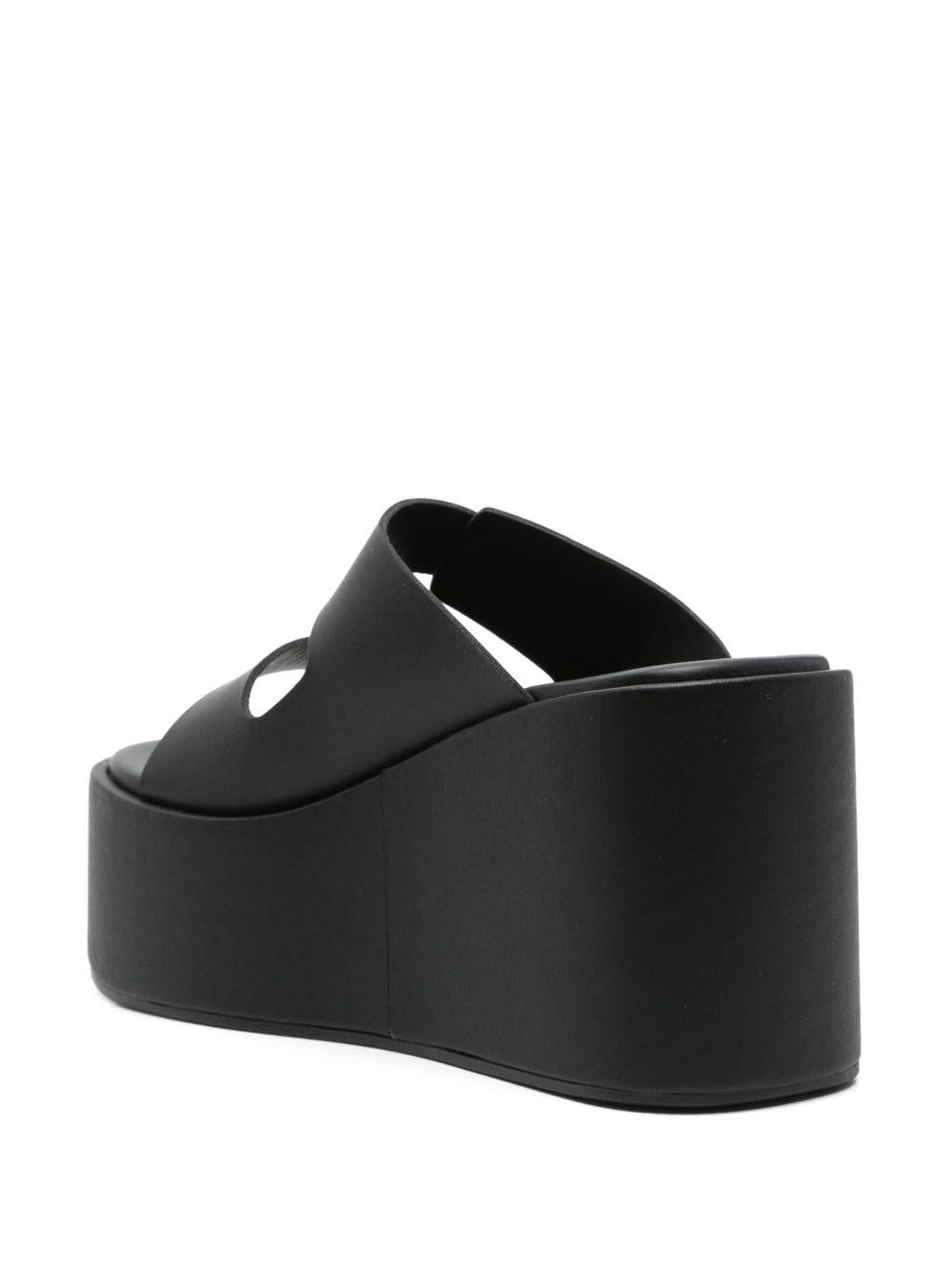 Sandali con applicazione in nero Coperni - donna 