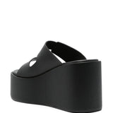 Sandali con applicazione in nero Coperni - donna 