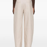 Pantaloni Otto con piega stirata in beige Sefr - uomo 