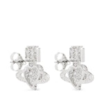 Orecchini con cristalli Agatha in argento 