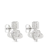 Orecchini con cristalli Agatha in argento 