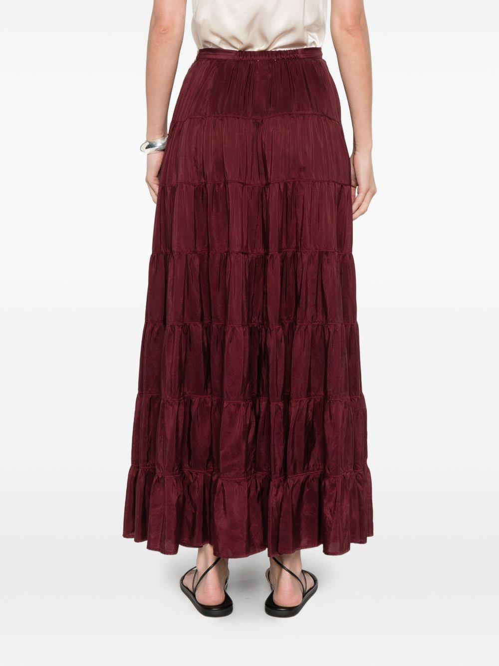 Gonna lunga in borgogna Forte forte - donna 
