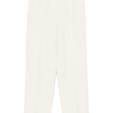 Pantalone a gamba dritta con pinces Resolute in avorio BLAZÉ MILANO - donna 