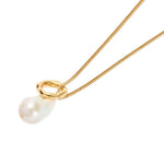 Collana con ciondolo in oro Jil sander - donna 