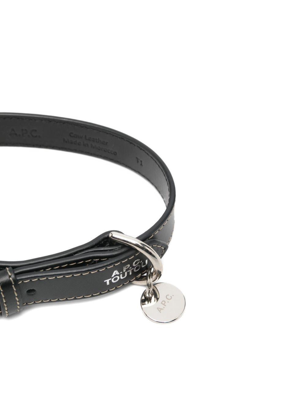 Collare per cani Toutou con logo A.P.C. - cani 