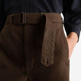 Jeans con cintura in marrone Lemaire - uomo 