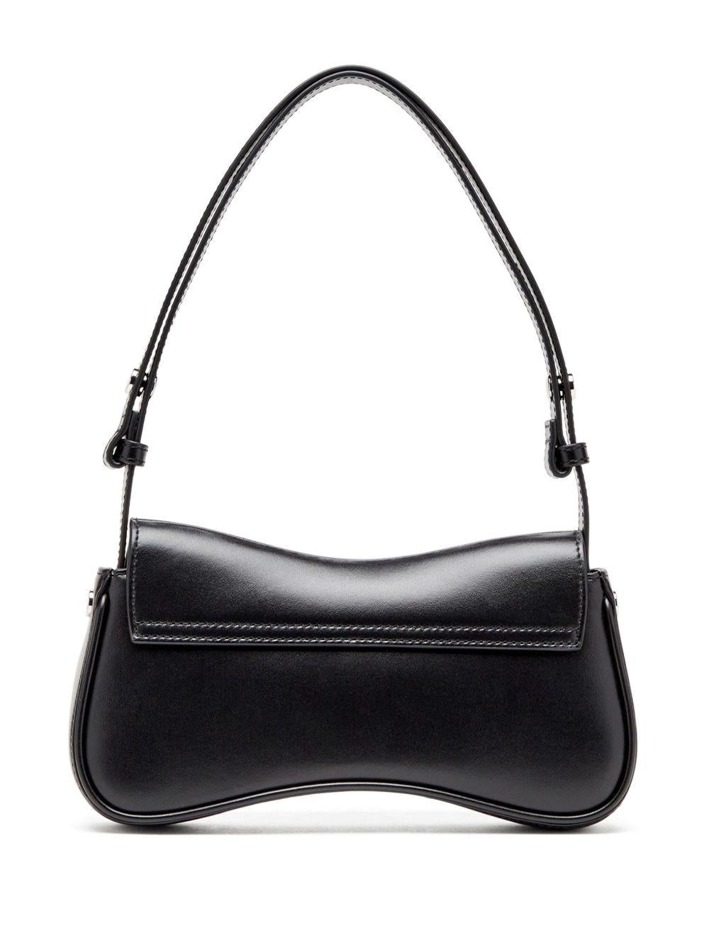 BORSA A SPALLA PLAY in nero Diesel - donna 