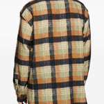 Camicia a quadri con zip in multicolore Dries van noten - uomo 