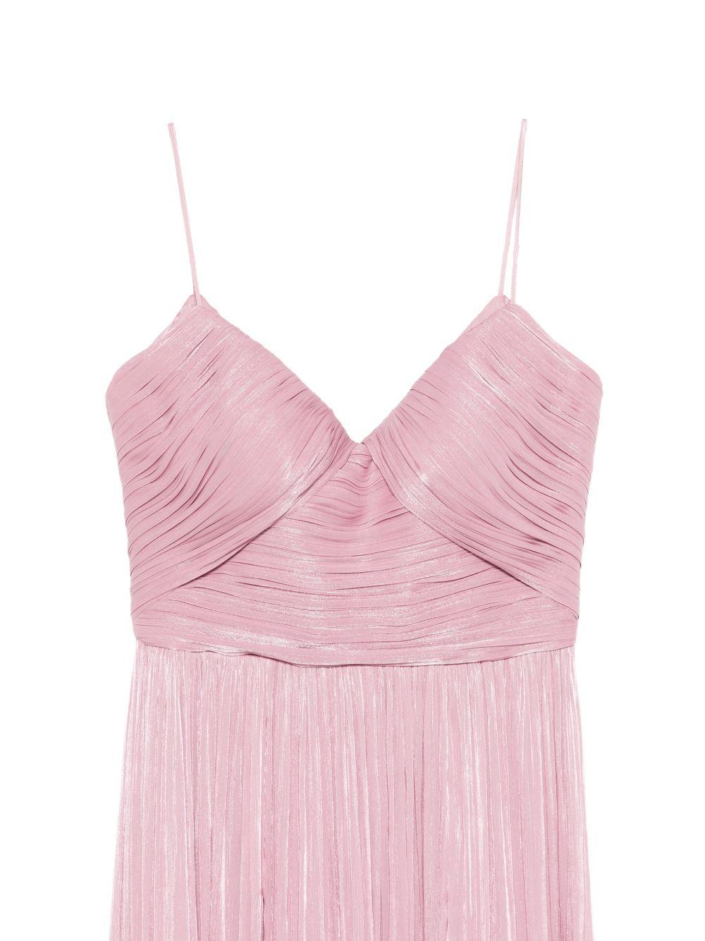 Abito maxi plisettato in lilla Costarellos - donna 