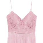 Abito maxi plisettato in lilla Costarellos - donna 