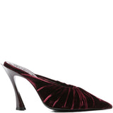 Mules con ruches in bordeaux Mugler - donna 