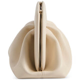 Clutch bios media in beige Themoirè - donna 