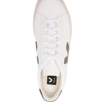 Sneakers basse campo in bianco e verde Veja - donna 