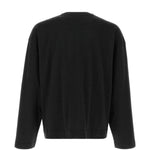 T-shirt a maniche lunghe hegland in nero 