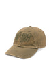 Cappello da baseball con logo ricamato in verdeThe attico - donna
