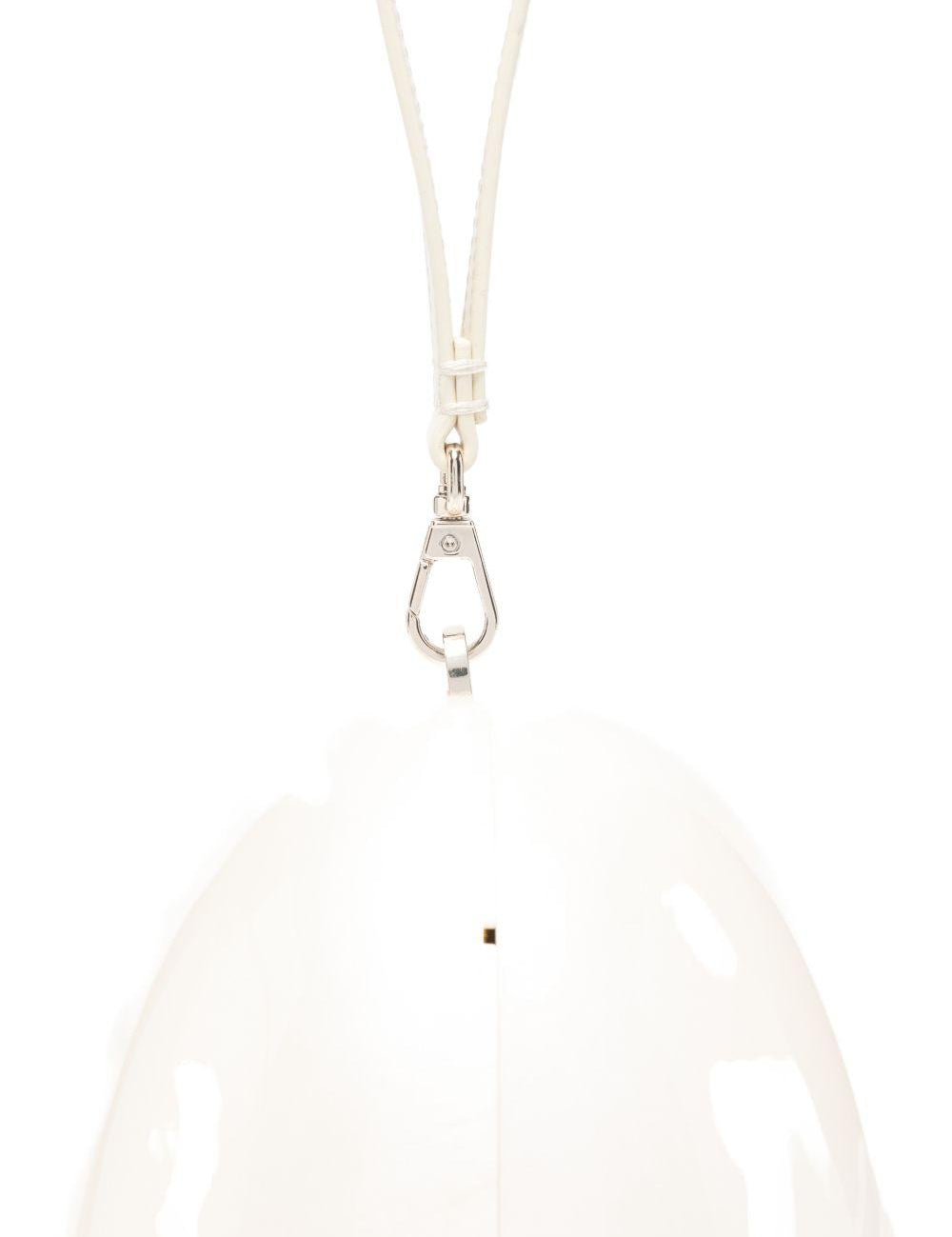 Borsa a mano egg grande in avorio Simone Rocha - donna 