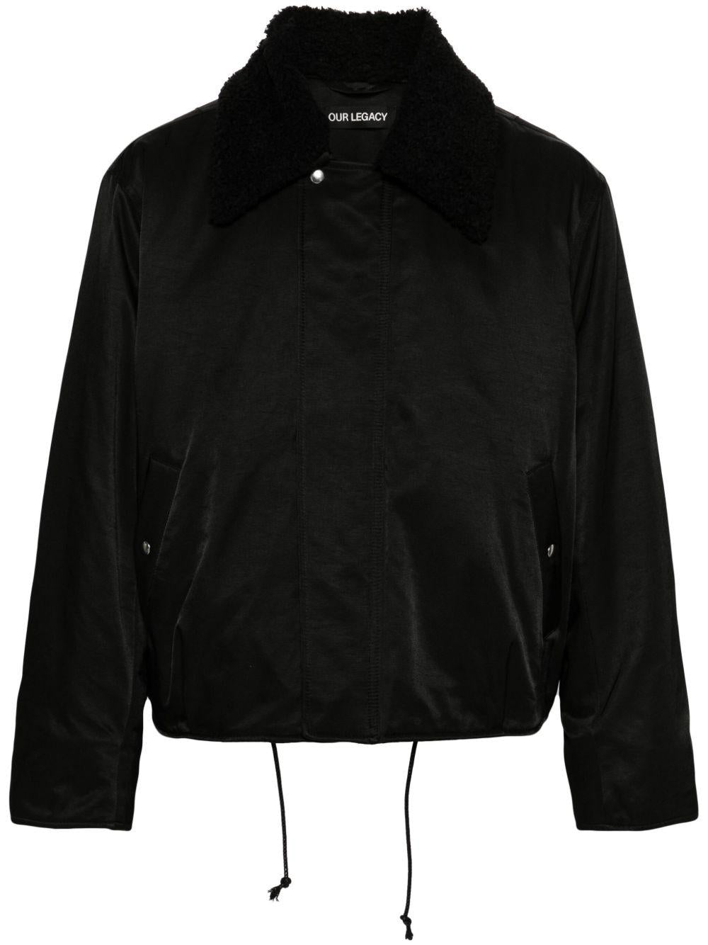 Giacca impermiabile ace in nero Our legacy - uomo 