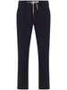 Pantaloni in lana elasticizzata in blu Eleventy - uomo