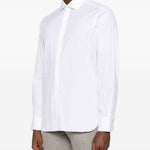 Camicia classica in bianco Zegna - uomo 