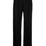 Pantaloni Takaroa in nero Loulou de saison - donna 