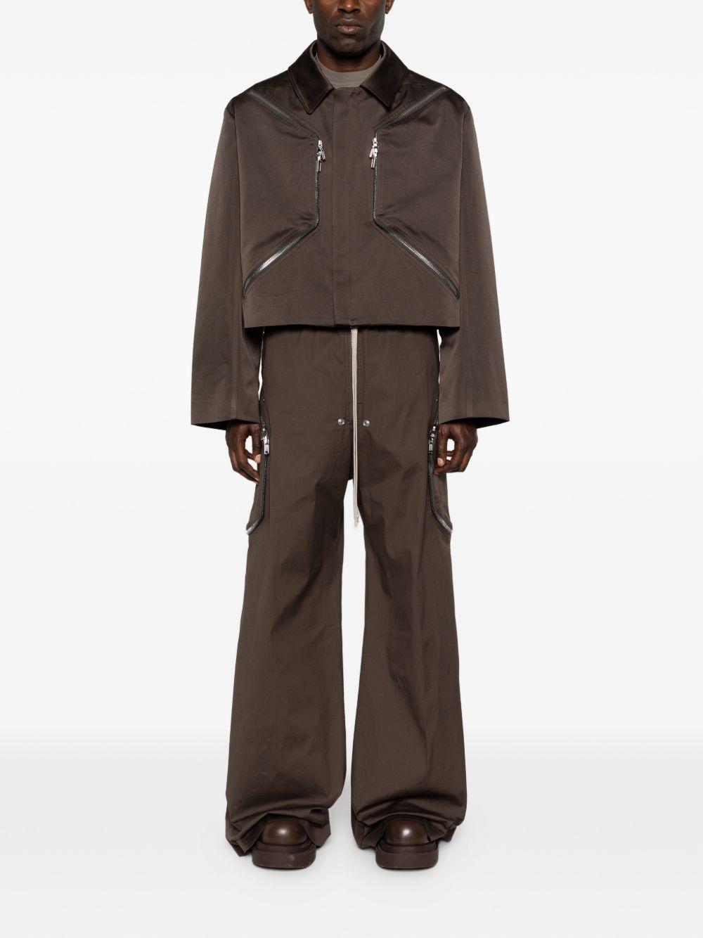 Pantaloni heizer belas in grigio Rick owens - uomo 