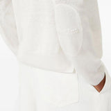 Top a maniche lunghe fervore in bainco 's maxmara - donna 